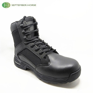 รองเท้าบูทหนังแท้สำหรับผู้ชายแบบทหาร  สำหรับฤดูหนาว  ขนาด <span class=keywords><strong>6</strong></span> นิ้ว รุ่นดั้งเดิม - Product Image 1