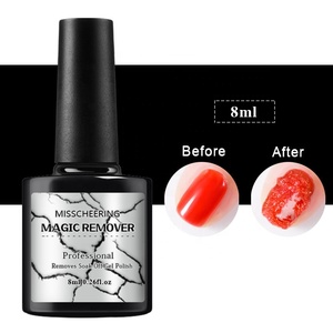 Patlama sihirli sökücü kapalı islatın jel lehçe sıvı yüzey yapışkan katman kalıntı Nail Art akrilik temiz yağ çözücü hızlı içinde 1-2 dakika