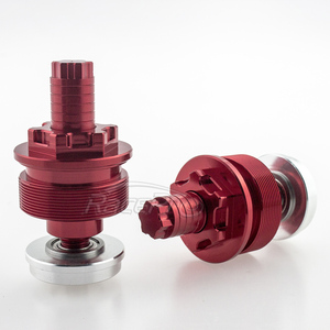 Regolatori bullone forcella precarico regolabile in alluminio CNC Racepro per <span class=keywords><strong>Yamaha</strong></span> <span class=keywords><strong>Yzf</strong></span> <span class=keywords><strong>R3</strong></span> R25