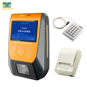 Giao thông công cộng thông minh thu ngân máy POS thẻ xe buýt đầu đọc thanh toán RFID xe buýt giá vé Hệ thống bộ sưu tập với xe buýt Vé máy in - Product Image 4