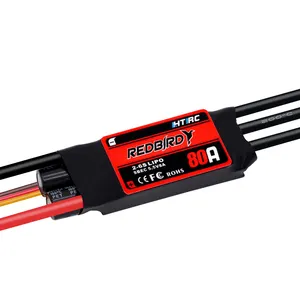 RC Pesawat Tegangan Tinggi 80A 2-6 S Motor Brushless Controller ESC