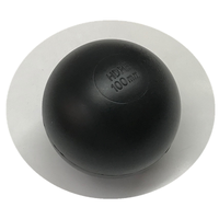 Boule flottante pare-soleil en plastique HDPE moulé par injection, résistante aux UV, 10 cm