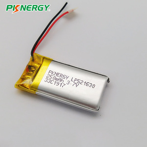 PKNERGY 사용자 정의 낮은 온도 3.7v 배터리 사러 akku bateria lp521630 180mah 200mah 리튬 폴리머 배터리 팩 - Product Image 5