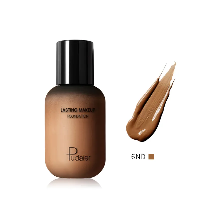 2023 40 colors Factory Wholesale Liquid Foundation Private Label Dark Shades High Coverage Foundation