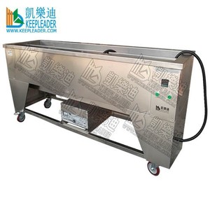 Machine de rinçage à ultrasons pour le lavage des volets roulants à lame de rideau, nettoyeur de poussière pour fenêtre, double réservoir, nettoyage à ultrasons - Product Image 2