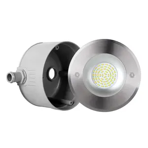 IP68 10W Submersible Full Color Change DMX RGB Led Underwater Light for Fountain