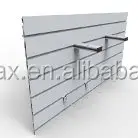 Tragbare doppelseitige Aluminium Slatwall mit stoff panel gute für Shop Display
