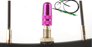 Casquette de <span class=keywords><strong>Valve</strong></span> de cyclisme en alliage d'aluminium, <span class=keywords><strong>capuchon</strong></span> FV de bicyclette <span class=keywords><strong>Presta</strong></span>, 23033 - Product Image 6