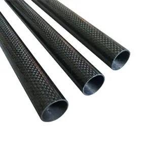 3K Carbon Fiber Round Tube