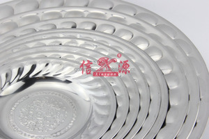 Feuille plateau avec plats en acier Inoxydable belle <span class=keywords><strong>turque</strong></span> plateau - Product Image 5