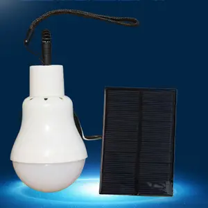 Solar led emergency light bulb light outdoor beach bulbs spread sun lamp IP55 3w 900mAh battery solar ked bulb lamp