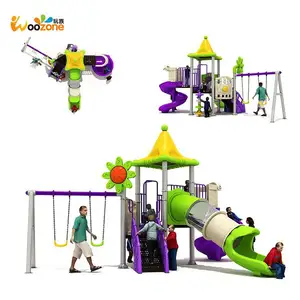 Bán Tốt Nhất Trò Chơi Trẻ Em Đêm Trẻ Em Sân Chơi Ngoài Trời Loại Swing Set