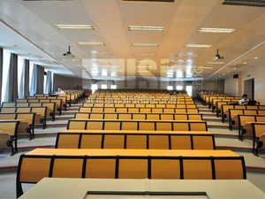 USIT US-908 cadeiras escolares mais baratas mesas de sala de aula da faculdade e assento dobrável cadeiras de igreja intertravadas - Product Image 2
