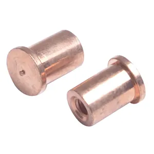 Brass Round Head Zinc Plated CNC Machined Parts Set Carbon Steel Q235 Machined Bolt And Nut