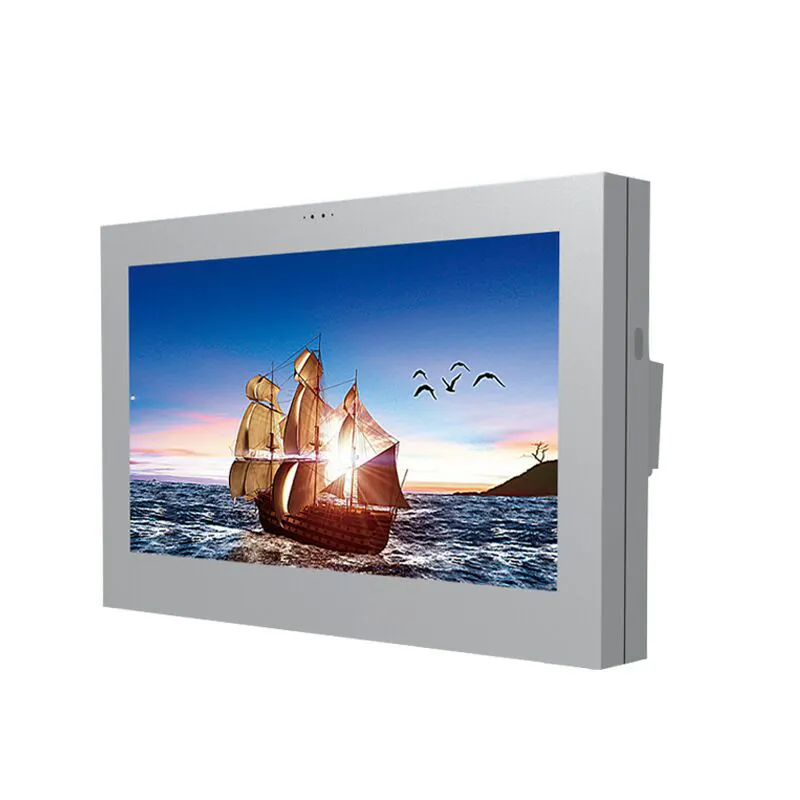 Hohe Helligkeit 43 Zoll IP 65 Wand LED-Werbung Außenwerbung TV wasserdichtes LCD-Display