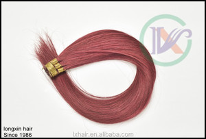 Notre société veut distributeur 100% brésiliens non transformé, vierge de cheveux humains alibaba site officiel remy pointe chev - Product Image 2