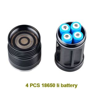 9 x T6 10000 lumen 4 buah 18650 tubuh aluminium Aloi baterai isi ulang bertenaga <span class=keywords><strong>X900</strong></span> senter untuk berkemah