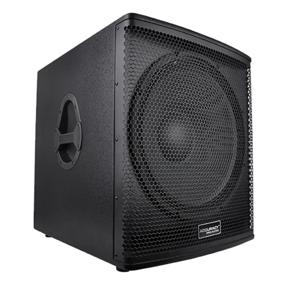 Точность Pro аудио WH18 600W 18 дюймов DJ НЧ-динамик сабвуфера 18 дюймов деревянные динамик dj