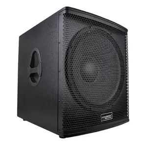 Precisão pro áudio wh18 600w 18 polegadas, dj bass alto-falante de 18 polegadas, subwoofer, alto-falante de madeira dj