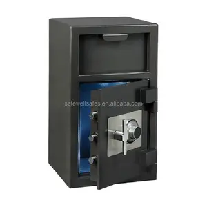 Rotary Hopper Depository Drop Safes Deposit Safe With Safe Deposit Box Lock