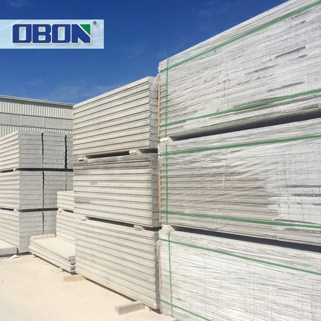 Paneles de suelo de pared de hormigón ligero de construcción rápida OBON