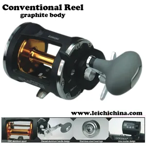 Newest wholesale graphite body conventional fishing reel