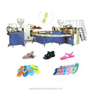 गर्म बेच रोटरी पूर्ण स्वचालित डबल रंग पीवीसी जूता एकमात्र इंजेक्शन मोल्डिंग मशीन