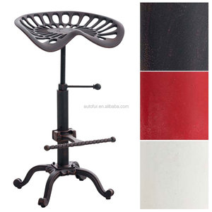 Siège de <span class=keywords><strong>Tracteur</strong></span> Vintage en Fer, Tabouret Réglable, Tabouret de Bar en Fer Forgé - Product Image 2