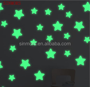 Factory Wholesale Home Decoration Custom Made DIY <strong>Stars</strong> Removable Fluorescent Kids Sticker Bedroom <strong>Glow</strong> <strong>in</strong> <strong>The</strong> <strong>Dark</strong> Sticker - Product Image 2