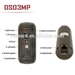 Deux voies audio sans fil <span class=keywords><strong>interphone</strong></span>/<span class=keywords><strong>portier</strong></span> sonnette pour villa& bureau - Product Image 2