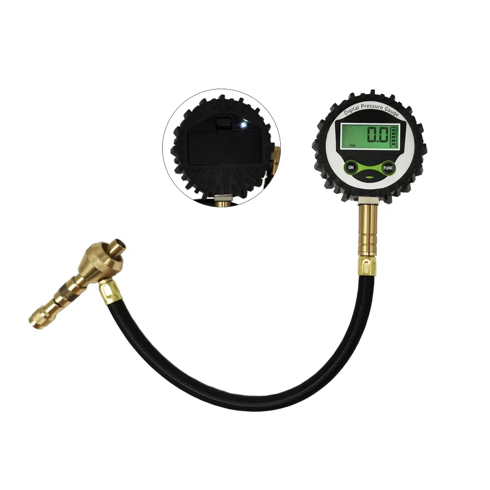 Professional Heavy Duty Automatic Digital Tire Deflator Pressure Gauge 200 Psi With Special Chuck For Large Off道路Tires