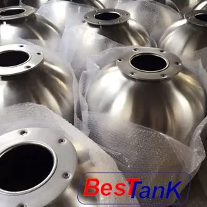 BESTANK 2-100Llt Verticale In Acciaio Inox Serbatoio A Pressione Serbatoio di Espansione Recipiente a Pressione del Serbatoio