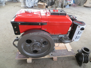 Moteur diesel monocylindre 8 CV refroidi par eau, petit moteur diesel horizontal pour l'agriculture et la marine, vente en gros - Product Image 2