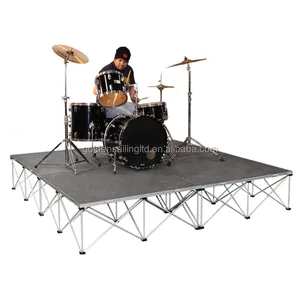 New drummer riser / aluminum DJ portable stage truss