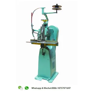 HL-TD101 one head wire stitching machine can make saddle stitching and flat stitching