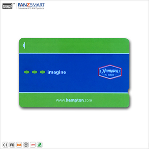 Tùy chỉnh 300oe 2750oe dải từ thẻ tín dụng tiêu chuẩn CR80 nhựa khách sạn thẻ chìa khóa cho đầu đọc cửa - Product Image 2