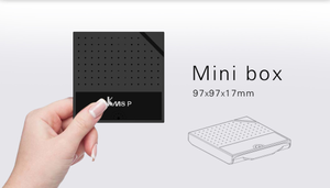 <span class=keywords><strong>KM8</strong></span> P 4 K Smart TV Caja 1 GB 8 GB Android 7.1 Amlogic S912 H.265 2.4G WiFi Multimedia Player Set-top Box - Product Image 2