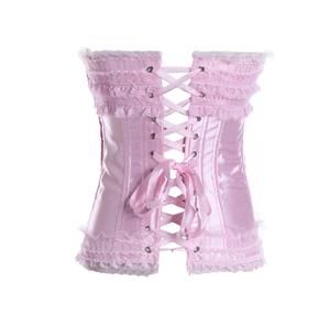 Bel corsetto rosa allacciatura per giovane donna quattro colori per la scelta - Product Image 4