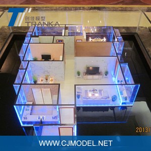 3D modelo de arquitectura interior/miniatura modelo de la casa para la venta - Product Image 6