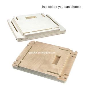 حامل عرض لـ 40-50 ألبومًا فينيل، إطار خشبي، صندوق تخزين للأسطوانات الفينيل - Product Image 2