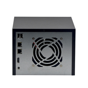 Armortec endüstriyel 4 bays NAS depolama sunucusu Intel J1900 mini PC nas durumda Nas bilgisayarlar, yönlendiriciler, çift LAN ile Barebone pc - Product Image 5