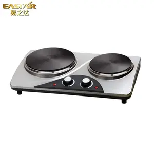 Kitchen appliance cooktop cooking industrial electric heater stove 2 burner hot plate