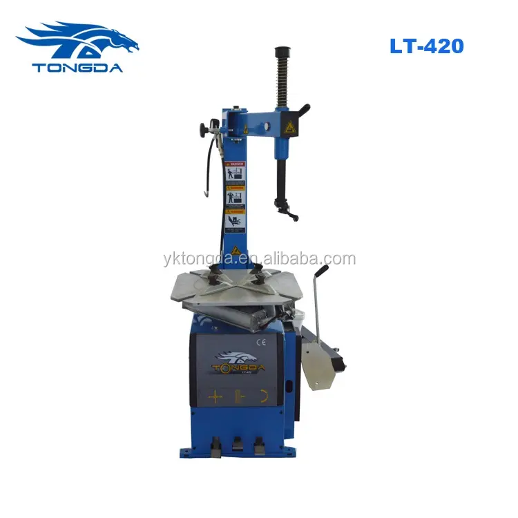 LT-460 Pneu Changeur Machine pour 10 "-24" avec une forte pneumatique perle breakerTongda Bas Prix Changeur de Pneus de Voiture