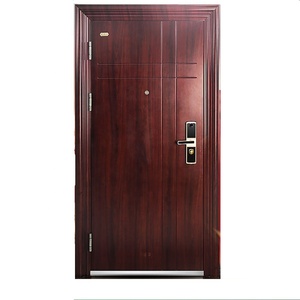 Puerta de seguridad Exterior insonorizada, puerta delantera de acero y metal para casa, gran oferta - Product Image 3