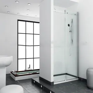 Sliding douche scherm