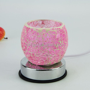 Quemador de cera aromática de vidrio de mosaico eléctrico para decoración turco MA235 - Product Image 2