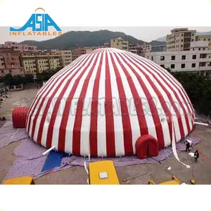 Sementara Luar Shelter Tenda, Fashion Portable Yurt Tenda Inflatables, Dijual Geodesic Dome Tenda Sirkus