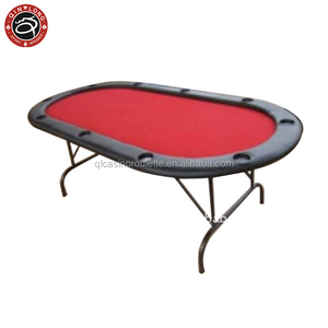 Professional Luxury Texas Baccarat Clay Iron ABS Brass Frame Customizable Casino <strong>Poker</strong> <strong>Table</strong> and Mahjong <strong>Table</strong> - Product Image 1