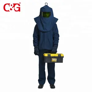 Uniforme d'électricien Cat4, 40cal/cm2, vêtements de Protection du Flash à Arc