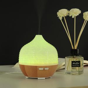 Tecnología 2025 Vidrio de madera real Hermoso difusor de aceite esencial con difusor decorativo moderno para el hogar - Product Image 5